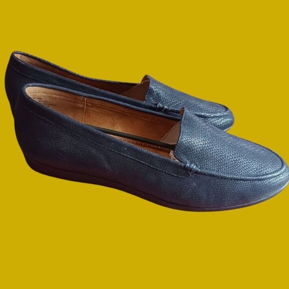 Comfortview Womens Loafers Size 10W Color Blue Navy Slip-On Shoes - Picture 3 of 13
